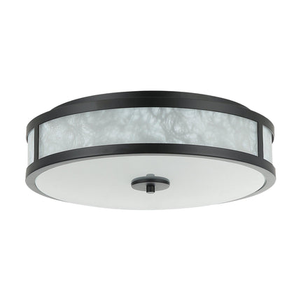 Modern 16 Inch 3-Light Black Flush Mount Ceiling Light Home Decor > Lighting > Ceiling Lights TriadCommerceInc