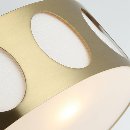 14 Inch Modern 3-Light Golden Flush Mount Ceiling Light Home Decor > Lighting > Ceiling Lights TriadCommerceInc
