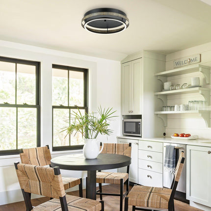 18 Inch Round Farmhouse LED Flush Mount Ceiling Light Home Decor > Lighting > Ceiling Lights TriadCommerceInc