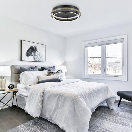 18 Inch Round Farmhouse LED Flush Mount Ceiling Light Home Decor > Lighting > Ceiling Lights TriadCommerceInc