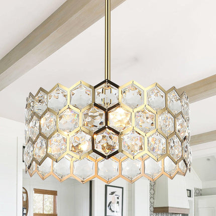 13 Inch Modern Golden 3-Light Pendant Lighting Home Decor > Lighting > Ceiling Lights > Pendant Lights TriadCommerceInc