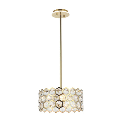 13 Inch Modern Golden 3-Light Pendant Lighting Home Decor > Lighting > Ceiling Lights > Pendant Lights TriadCommerceInc Golden