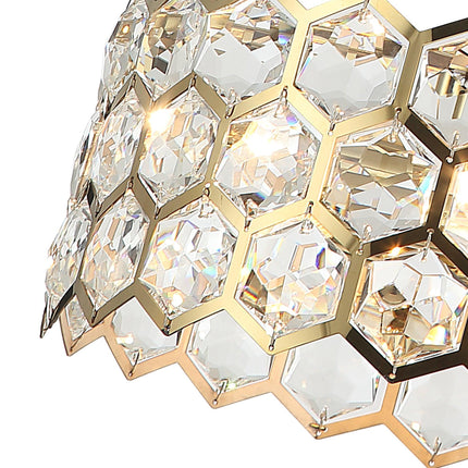 13 Inch Modern Golden 3-Light Pendant Lighting Home Decor > Lighting > Ceiling Lights > Pendant Lights TriadCommerceInc