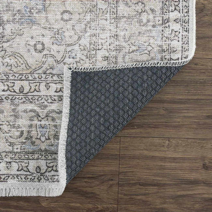 Cream Holi-2301 Washable Area Rug Rugs TriadCommerceInc