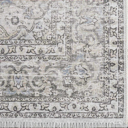 Cream Holi-2301 Washable Area Rug Rugs TriadCommerceInc 2' x 3' Rectangle