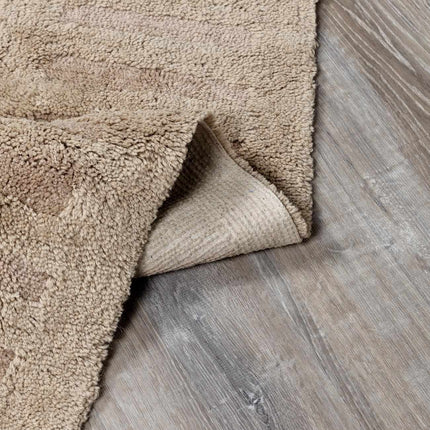 Washable Handmade Wool Rug - Brown Rugs TriadCommerceInc