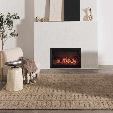 Washable Handmade Wool Rug - Brown Rugs TriadCommerceInc