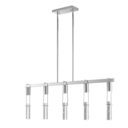 Harmony 5 Light Chandelier // Chrome Chandeliers TriadCommerceInc   