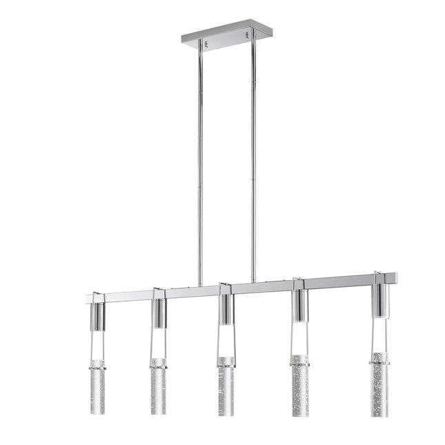 Harmony 5 Light Chandelier // Chrome Chandeliers TriadCommerceInc   