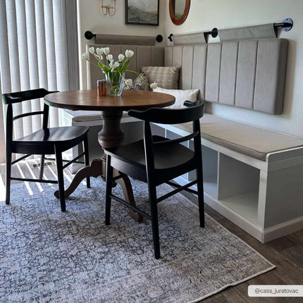 Hedda Vintage Flat Pile Washable Rug Rugs TriadCommerceInc