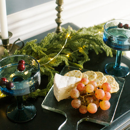 Hammered Glass Serving Boards Kitchen & Dining TriadCommerceInc