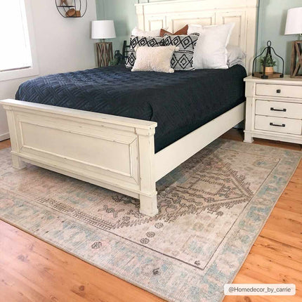 Baloy Vintage Washable Rug Rugs TriadCommerceInc