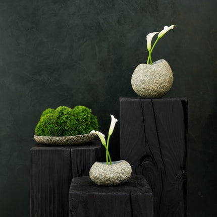 River Stone Vase Vases TriadCommerceInc