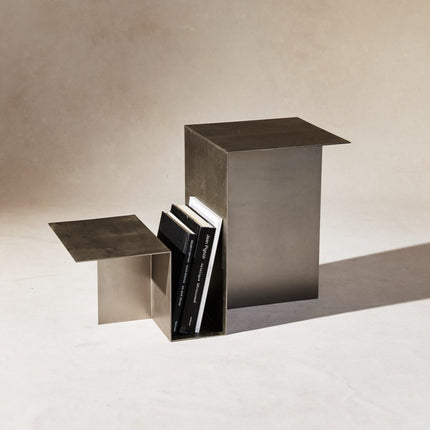 Valley Side Table - Stainless Steel End Tables TriadCommerceInc