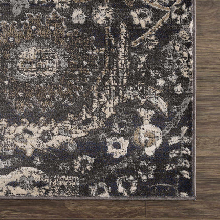 Georgiana Charcoal Area Rug Rugs TriadCommerceInc