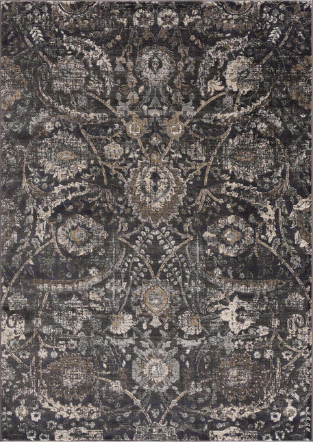 Georgiana Charcoal Area Rug Rugs TriadCommerceInc