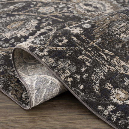 Georgiana Charcoal Area Rug Rugs TriadCommerceInc