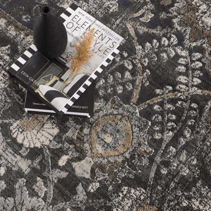 Georgiana Charcoal Area Rug Rugs TriadCommerceInc