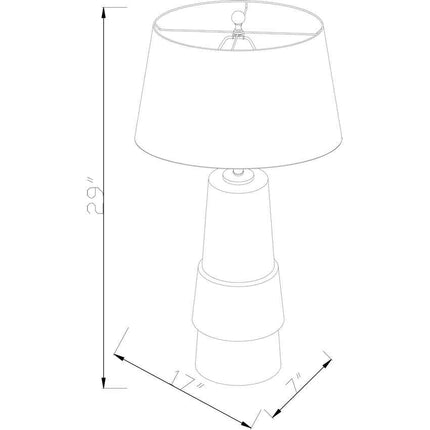 Grobpetersdorf Modern Table Lamp Lighting TriadCommerceInc