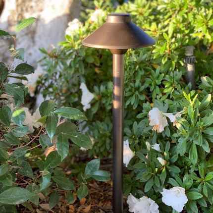 Brass Low Voltage Outdoor Garden Path Light Path Light TriadCommerceInc