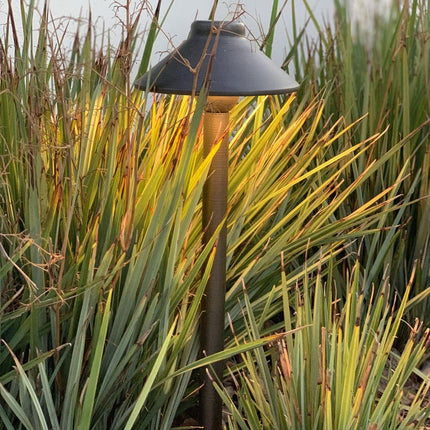 Brass Low Voltage Outdoor Garden Path Light Path Light TriadCommerceInc