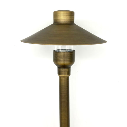 Tulay 18 Inch Antique Brass Outdoor Path Light Landscape Pathway Lighting TriadCommerceInc