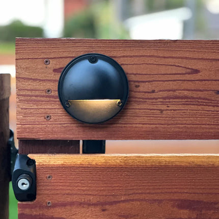 Rein Brass Low Voltage Outdoor Step Deck Light Deck Light TriadCommerceInc