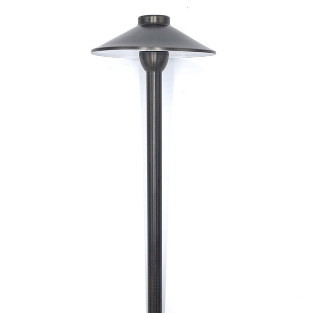 Rein Brown Brass Low Voltage Outdoor Path Light Path Light TriadCommerceInc