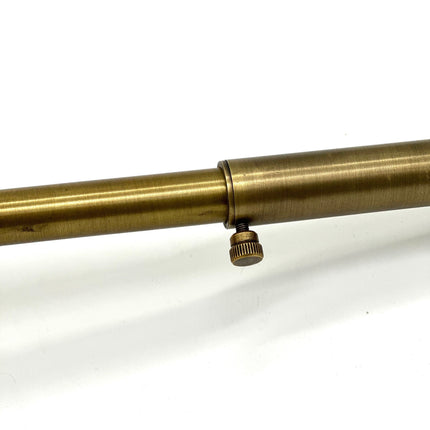 Stelvio Adjustable Antique Brass Outdoor Path Light Landscape Pathway Lighting TriadCommerceInc