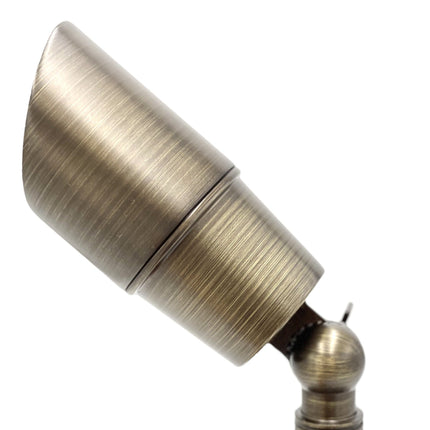 Rein Brown Brass Low Voltage Outdoor Spot Light Spot Light TriadCommerceInc