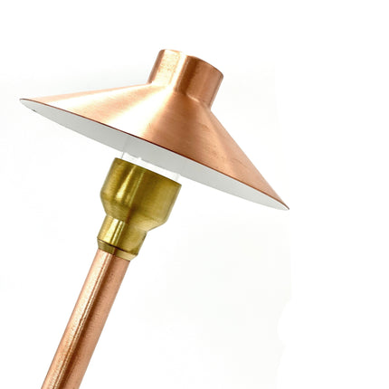 Tulay 18 Inch Copper Low Voltage Path Light Path Light TriadCommerceInc