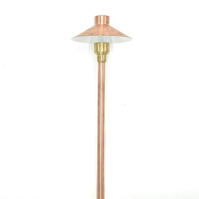 Tulay 18 Inch Copper Low Voltage Path Light Path Light TriadCommerceInc