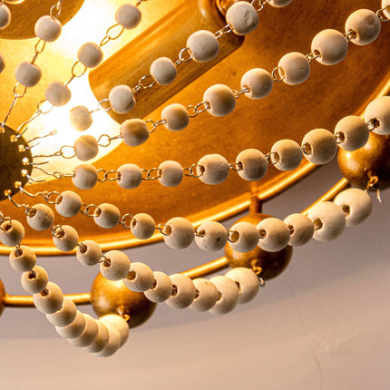 3-Light Golden Bohemian LED Modern Flush Mount Lighting Home Decor > Lighting > Ceiling Lights TriadCommerceInc