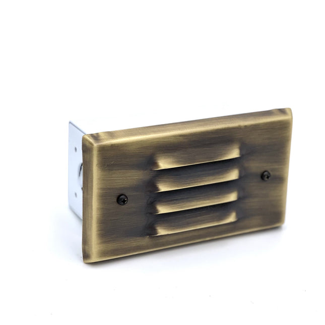 Tulay Outdoor Brass Step Light Low Voltage LED step light TriadCommerceInc
