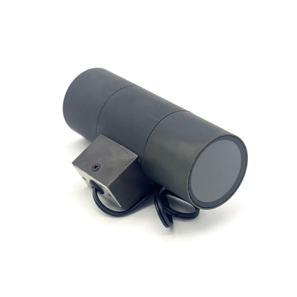 Stelvio Black Outdoor Low Voltage Up Down Sconce Sconce Light TriadCommerceInc