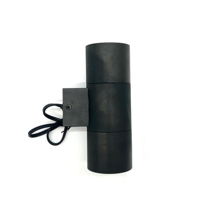 Stelvio Black Outdoor Low Voltage Up Down Sconce Sconce Light TriadCommerceInc