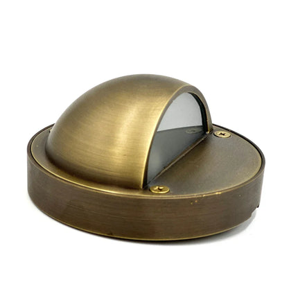 Rein Brass Low Voltage Outdoor Step Deck Light Deck Light TriadCommerceInc