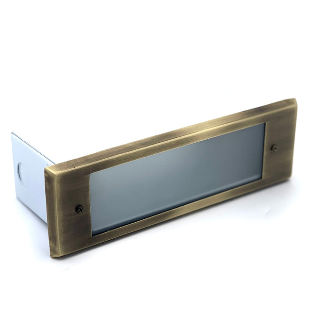 Tulay Brass Low Voltage Outdoor Step Light step light TriadCommerceInc