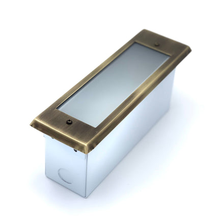 Tulay Brass Low Voltage Outdoor Step Light step light TriadCommerceInc