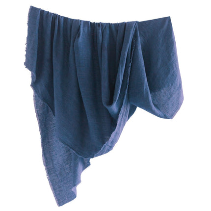 Stone Washed Linen Throw Blanket Blankets TriadCommerceInc