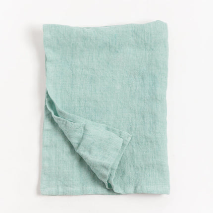 Stone Washed Linen Tea Towel Default TriadCommerceInc Ocean Spray  