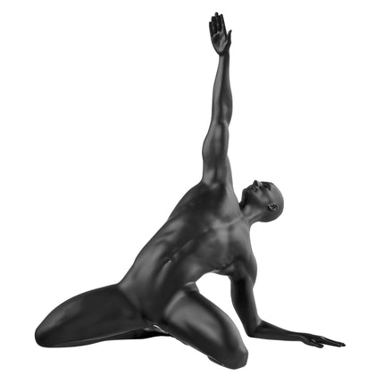 Invocation Man Sculpture // Matte Black Sculpture TriadCommerceInc   