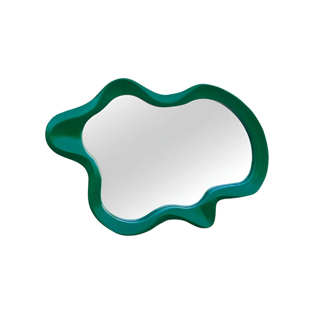 Irregular Wave Mirror Mirror TriadCommerceInc Green
