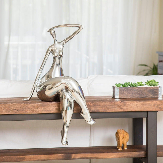 Isabella Sculpture // Large Chrome Sculpture TriadCommerceInc   