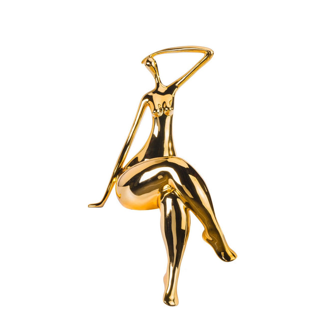 Isabella Sculpture // Small Gold Sculpture TriadCommerceInc   