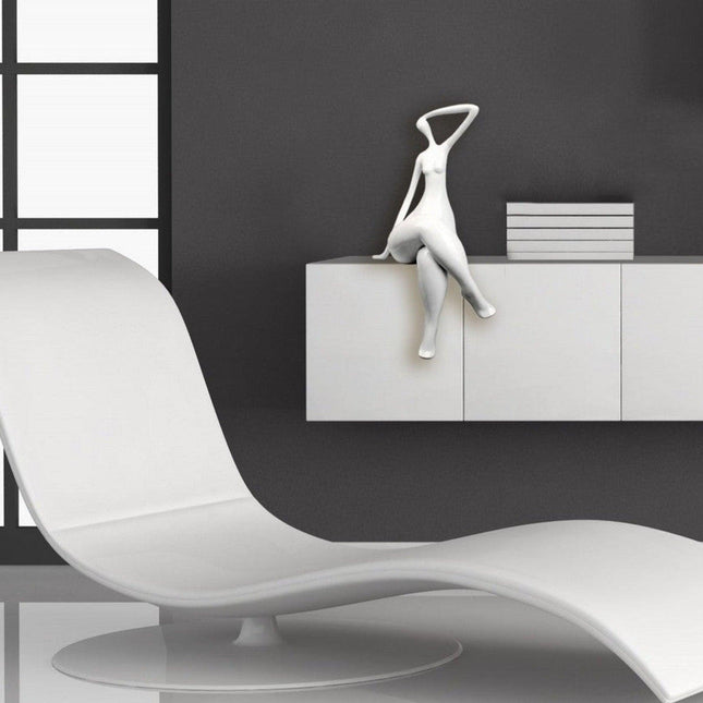 Isabella Sculpture // Small White Sculpture TriadCommerceInc   