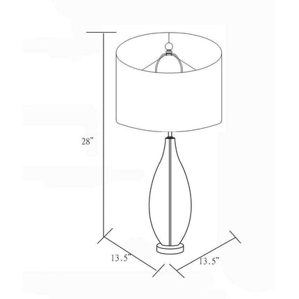 Bruckneudorf Modern Table Lamp Lighting TriadCommerceInc
