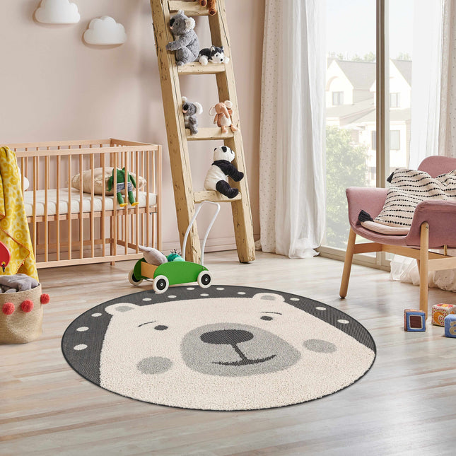 Kids Bear Animal Print Nursery Area Rug - Clearance Rugs TriadCommerceInc