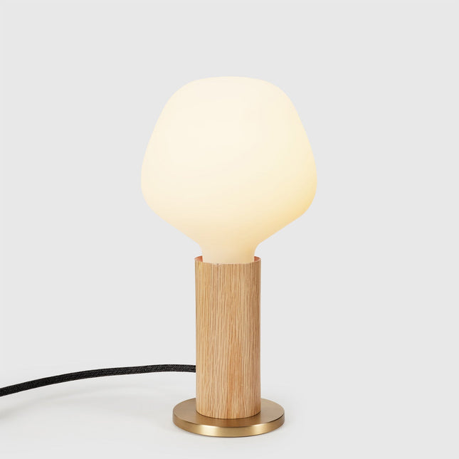 Knuckle Table Lamp in Oak + Enno Home Decor > Lighting > Lamp > Table Lamps TriadCommerceInc Oak