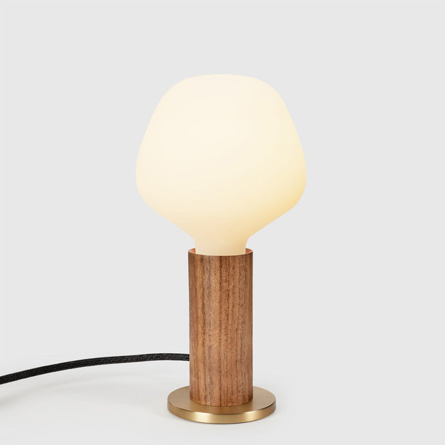 Knuckle Table Lamp in Walnut + Enno Home Decor > Lighting > Lamp > Table Lamps TriadCommerceInc Walnut